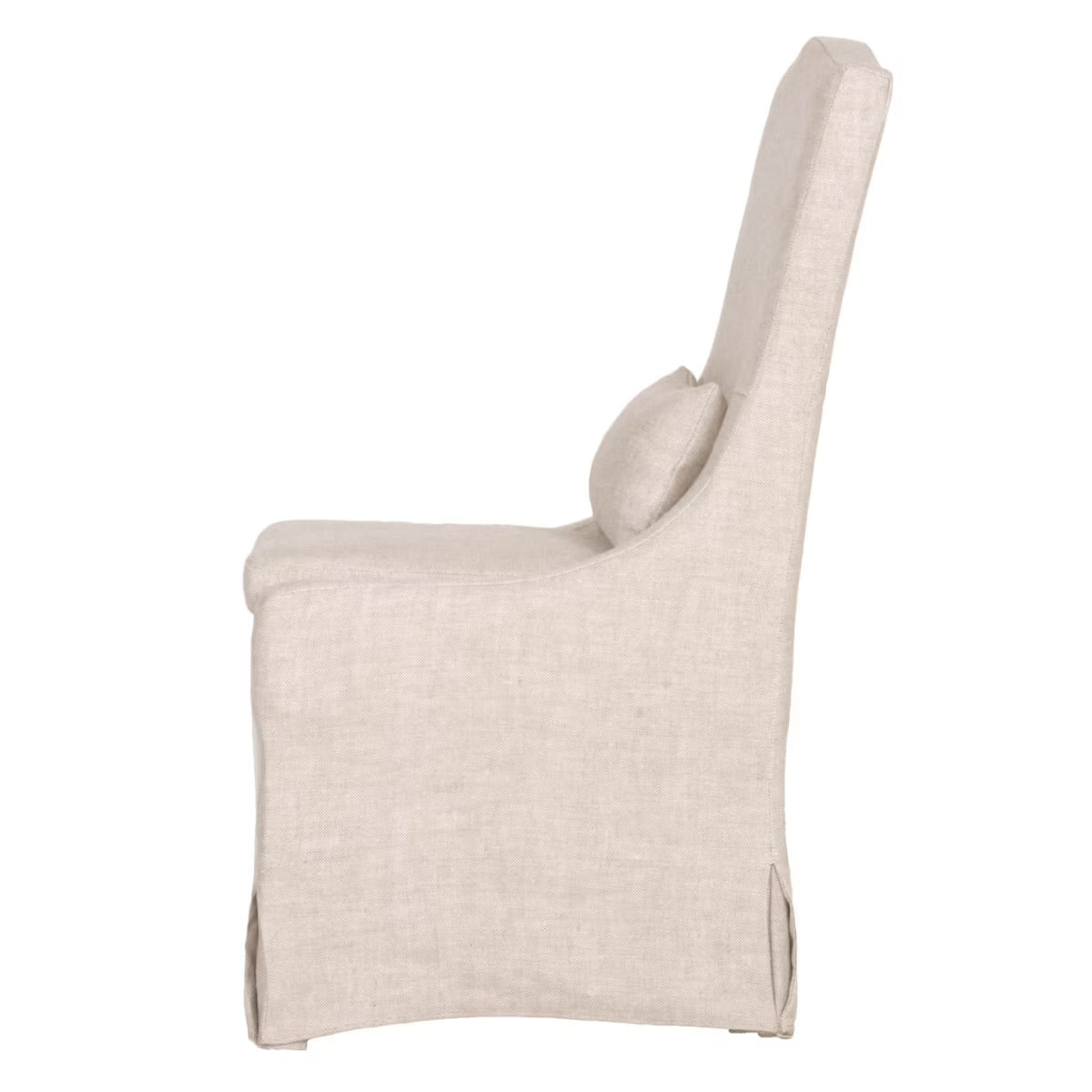 Essentials For Living Colette Slipcover Dining Chair ~ Performance Bisque French Linen (SET of 2) - Image 3