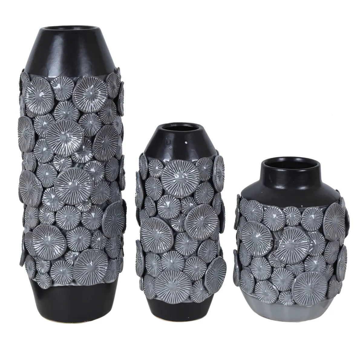 Crestview Collection Stony Brook Vases ~ Set Of 3 - Image 1