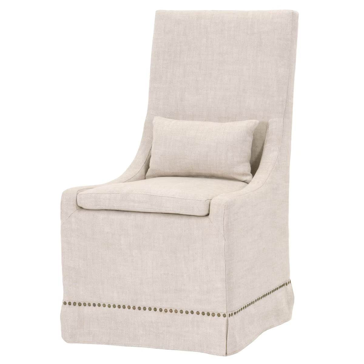 Essentials For Living Colleen Dining Chair ~ Performance Bisque French Linen (SET of 2) - Image 2