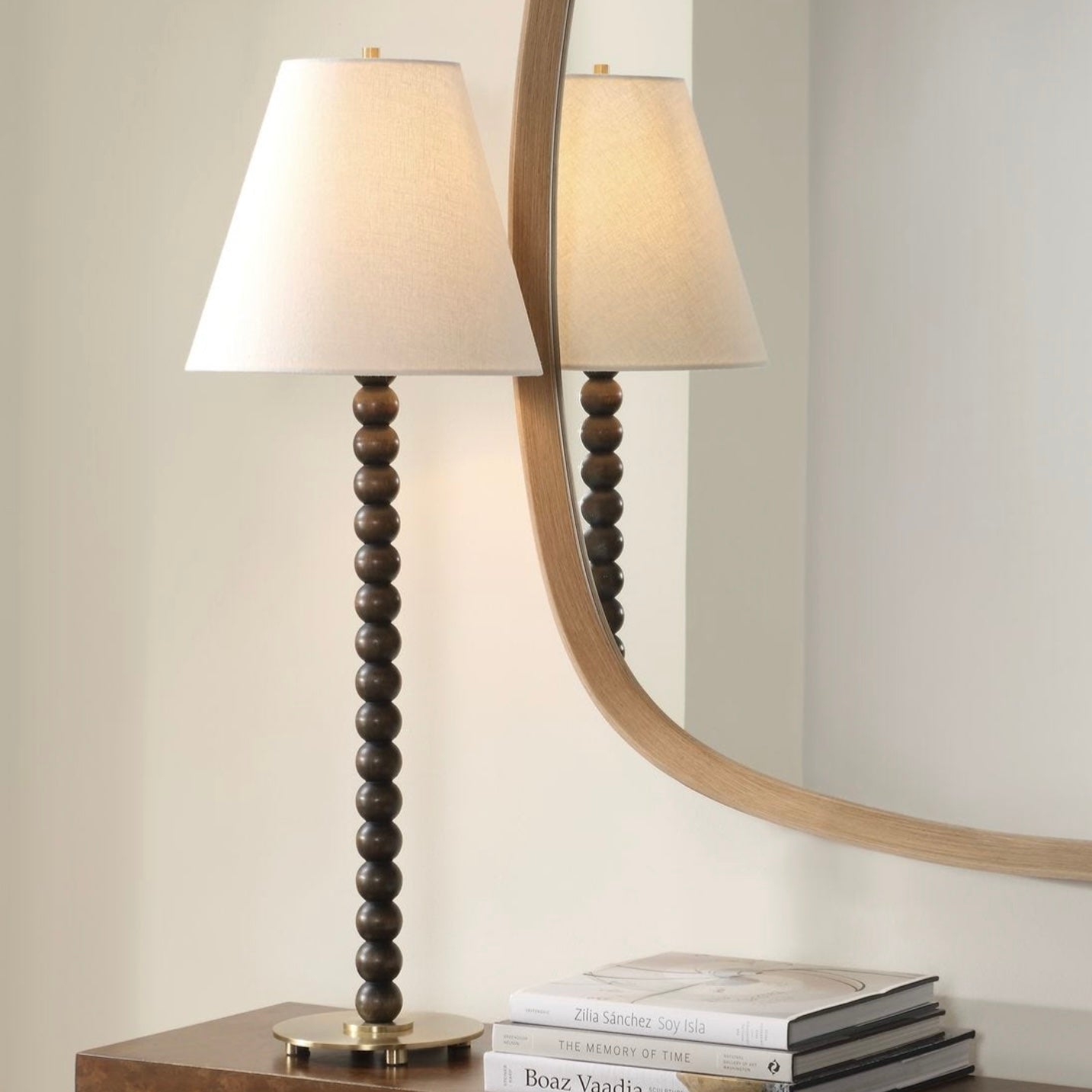 Uttermost Gallus Dark Walnut Finished Table Lamp - Image 1