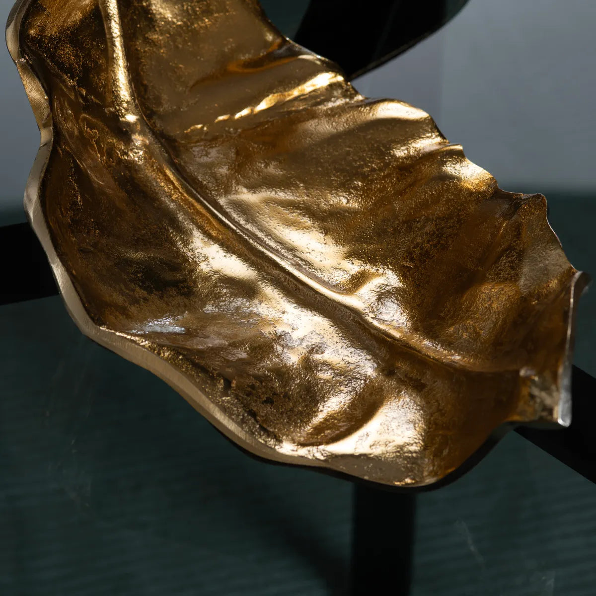 Crestview Collection Small Willow Leaf Sculpture - Image 3