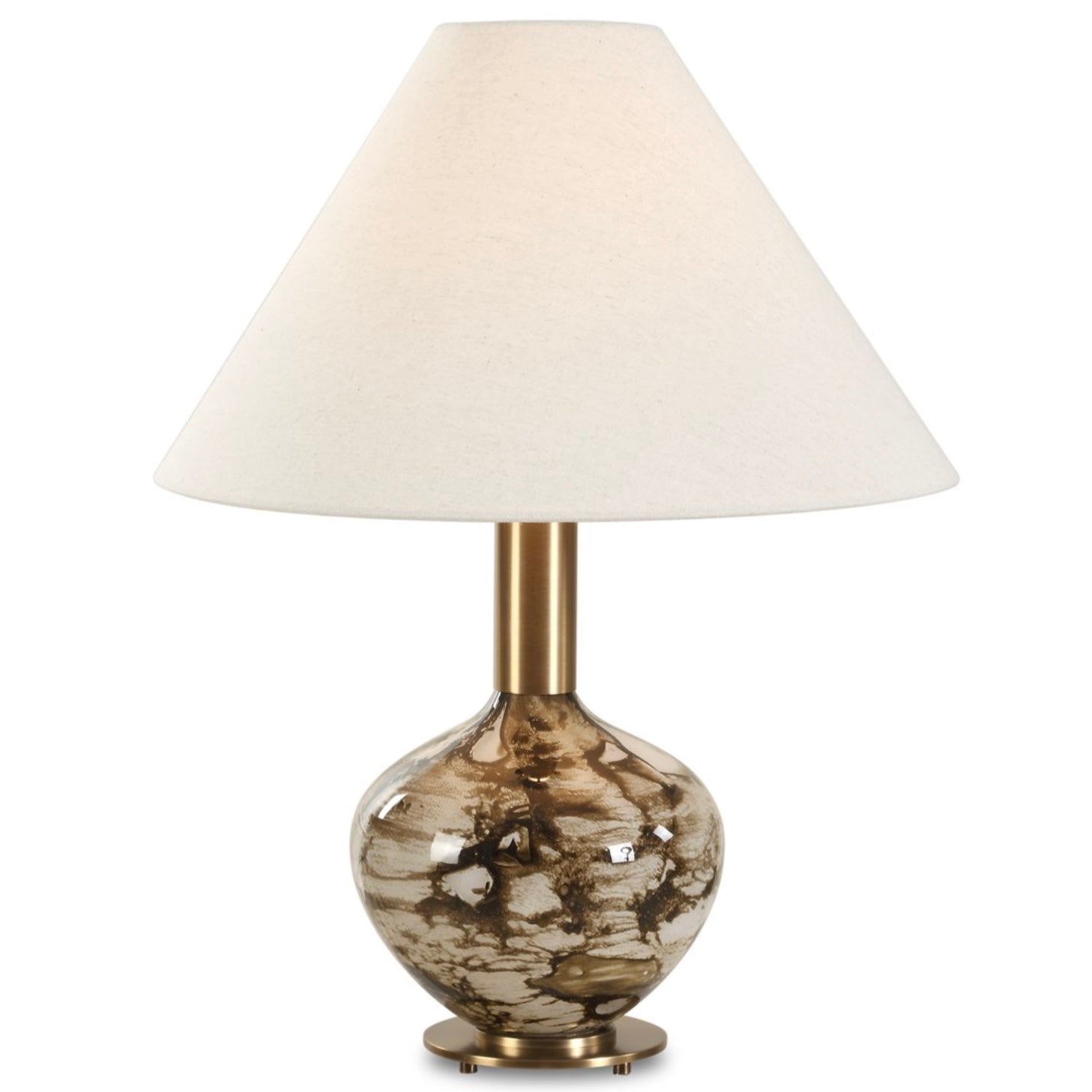 Uttermost Montagu Glass Art Table Lamp - Image 2