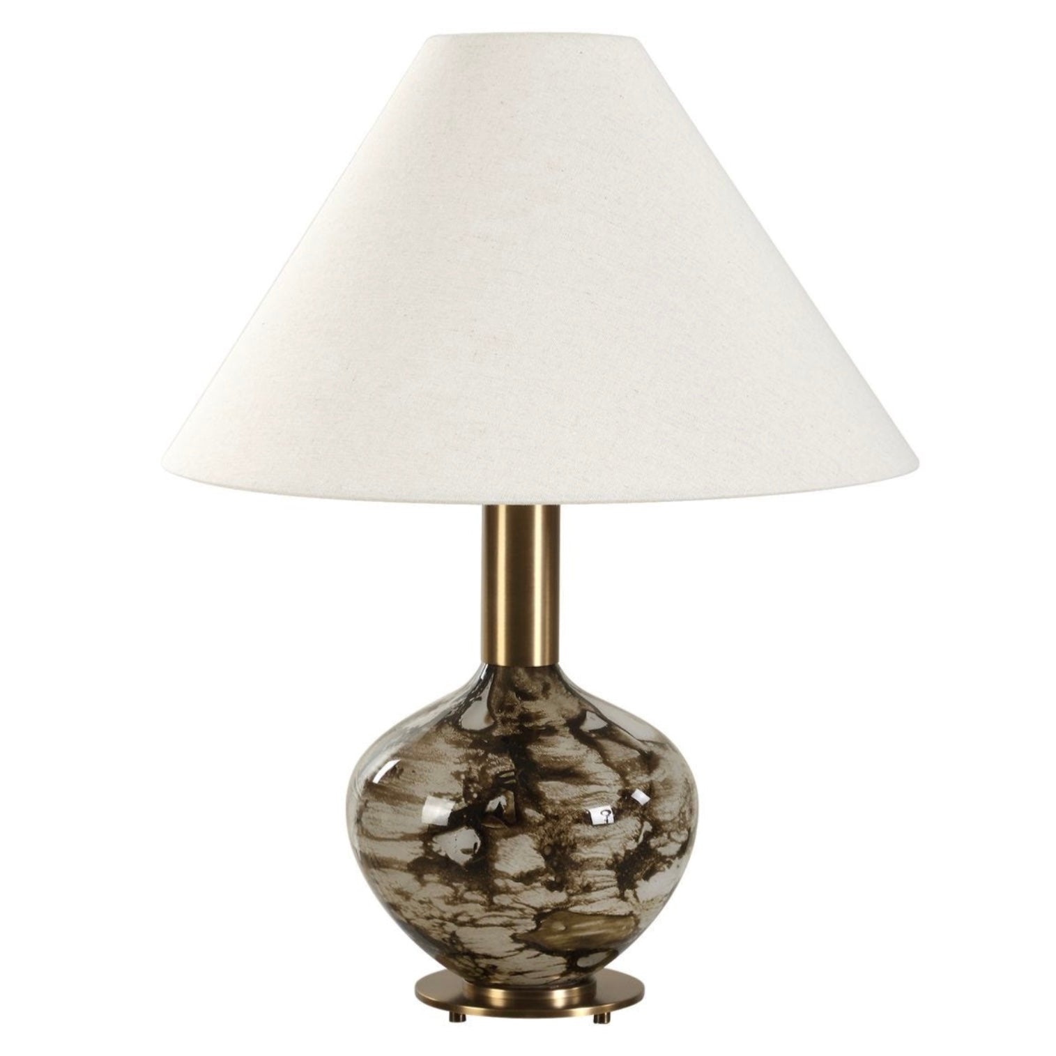 Uttermost Montagu Glass Art Table Lamp - Image 3