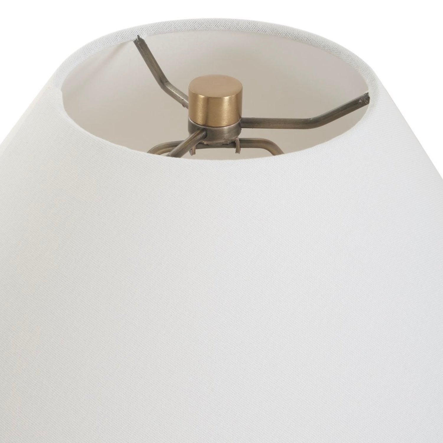 Uttermost Rocio Ceramic Smooth Matte White Table Lamp - Image 2