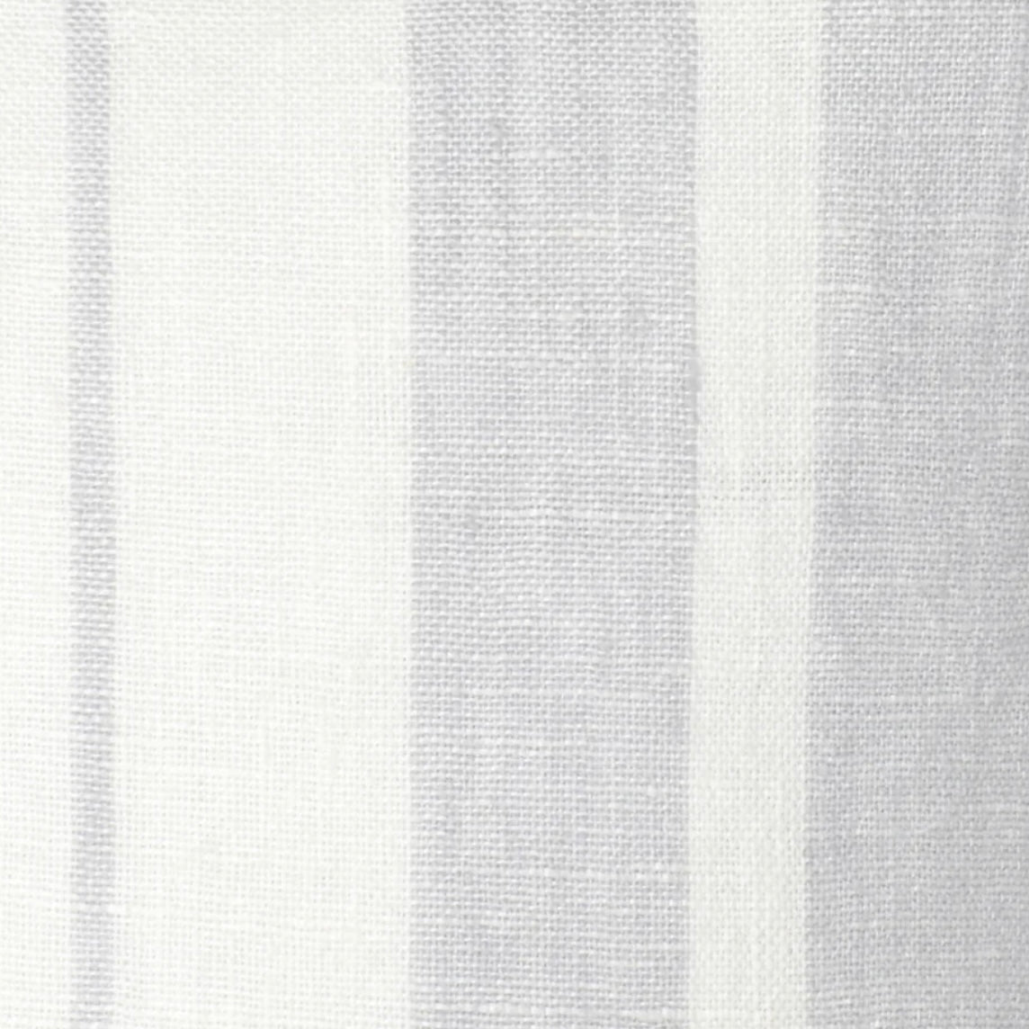 Anaya Home So Soft Linen Light Grey Bold Stripe Pillow 14x20 With Down Insert ~ DREAMY BEDDING SALE ~ Limited Quantity - Image 2