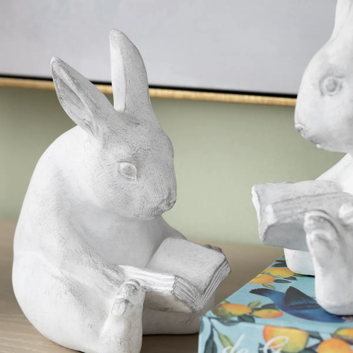 Crestview Collection Bunny Love Bookends ~ Set Of 2 - Image 2