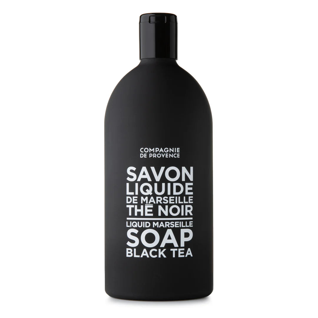 Compagnie de Provence Terra Savon Liquid Marseille Soap Refill 33.8 Fl. Oz. ~ Black Tea ~ IN-STORE PURCHASE ONLY