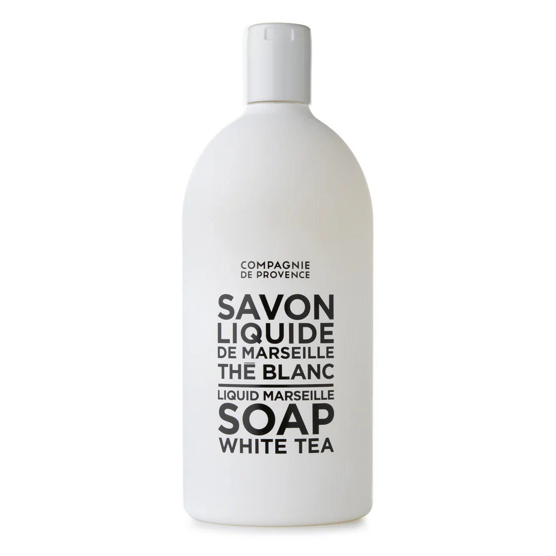 Compagnie de Provence Terra Savon Liquid Marseille Soap Refill 33.8 Fl. Oz. ~ White Tea ~ IN- STORE PURCHASE ONLY