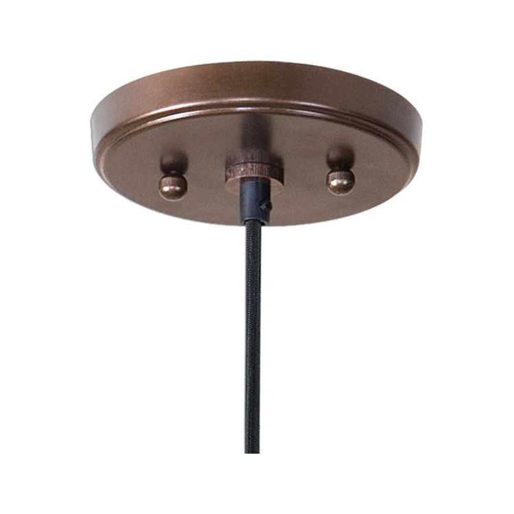 Uttermost Barnstead Antique Copper Classic Pendant Light - Image 3