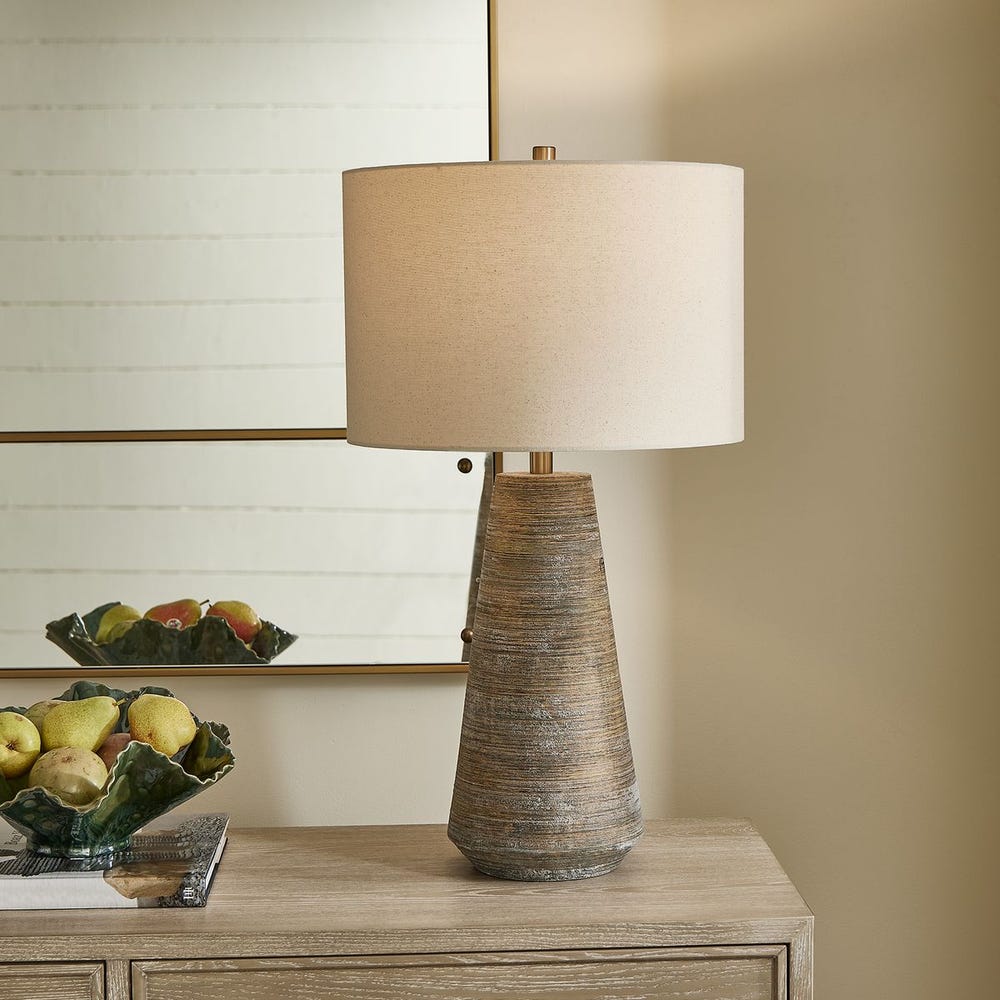 Uttermost Mosier Rustic Beige Table Lamp - Image 1