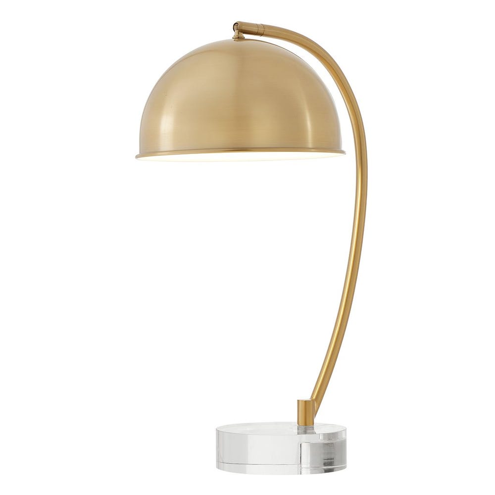 Uttermost Romani Antique Brass Desk Lamp - Image 3