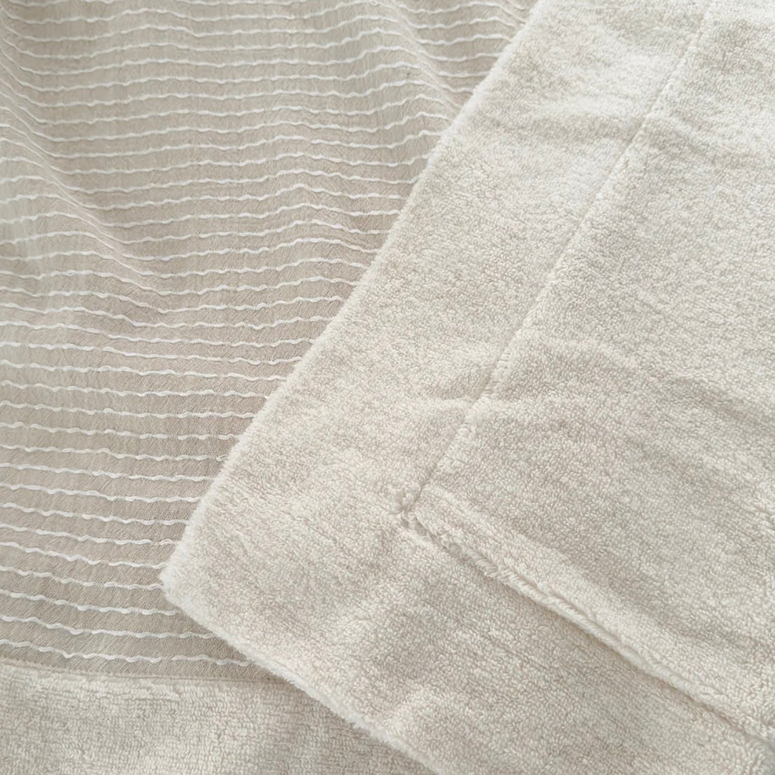Anaya Home Beige Plush Cotton Throw Blanket ~ DREAMY BEDDING SALE ~ Limited Quantity - Image 3