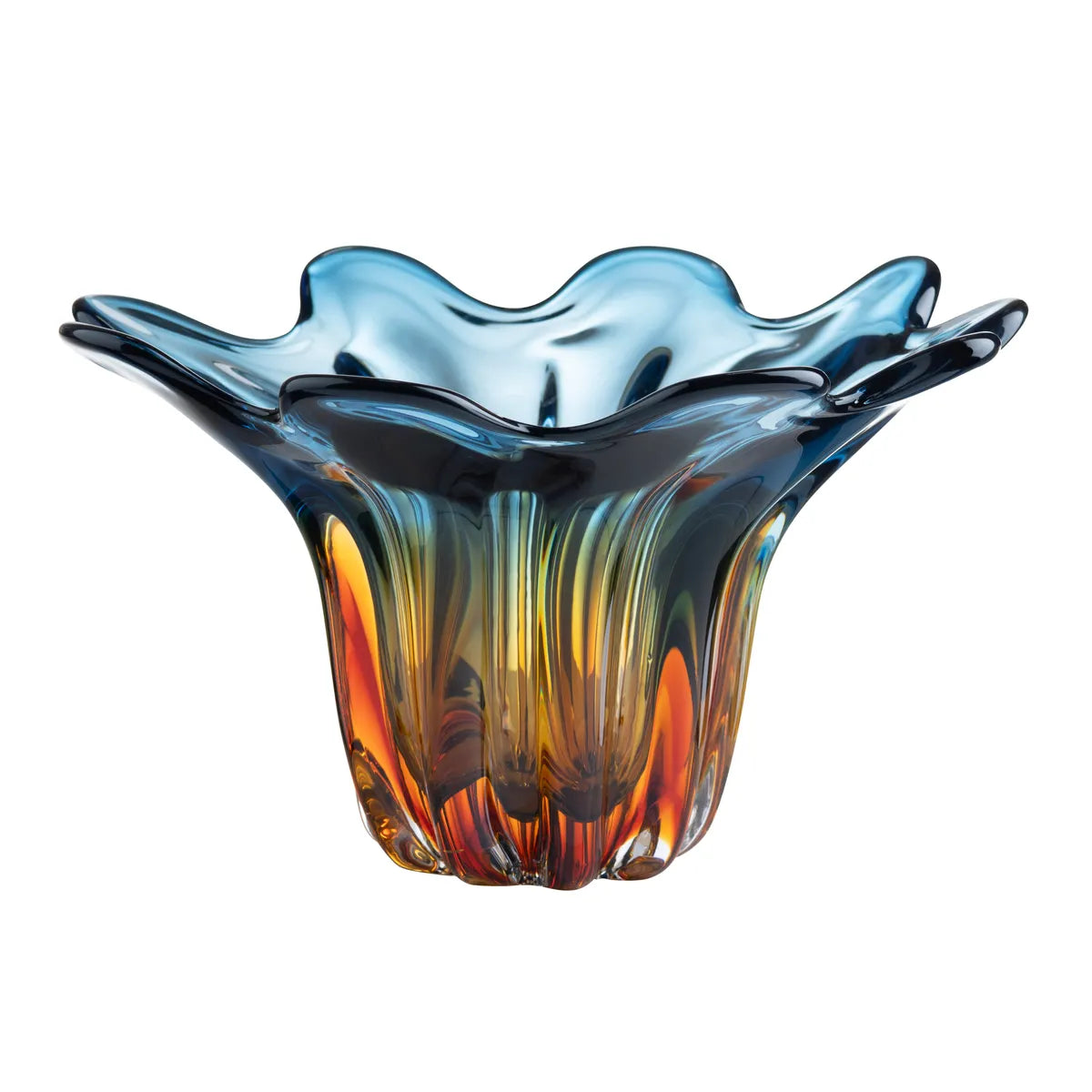 Crestview Collection Large Pheonix Glass Bowl - Image 1