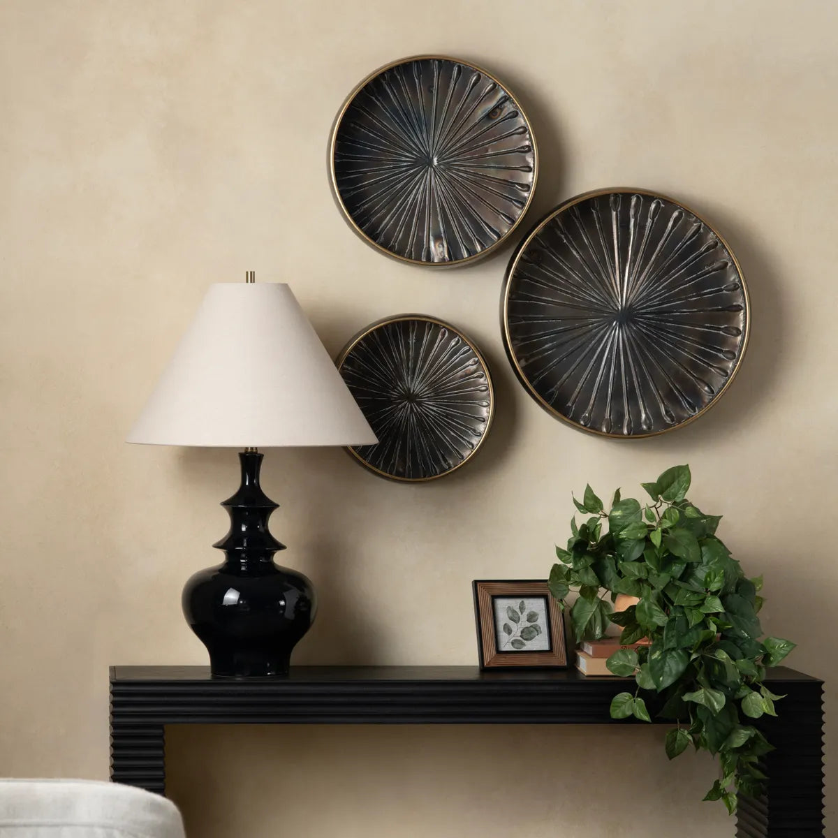 Crestview Collection Jordan Trays ~ Set Of 3 - Image 1