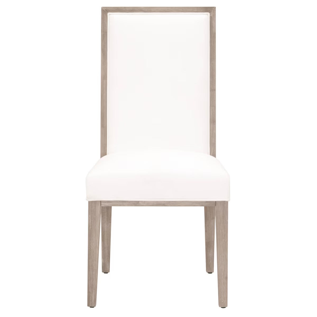 Essentials For Living Martin Dining Chair ~ LiveSmart Peyton-Pearl With Natural Gray (SET of 2) - Image 1
