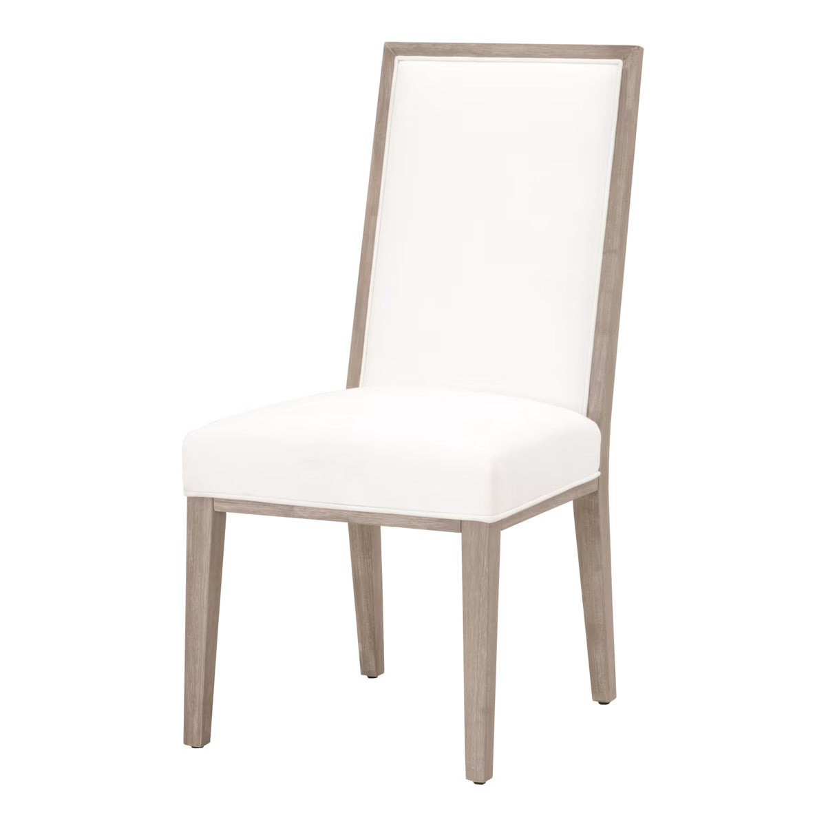 Essentials For Living Martin Dining Chair ~ LiveSmart Peyton-Pearl With Natural Gray (SET of 2) - Image 2