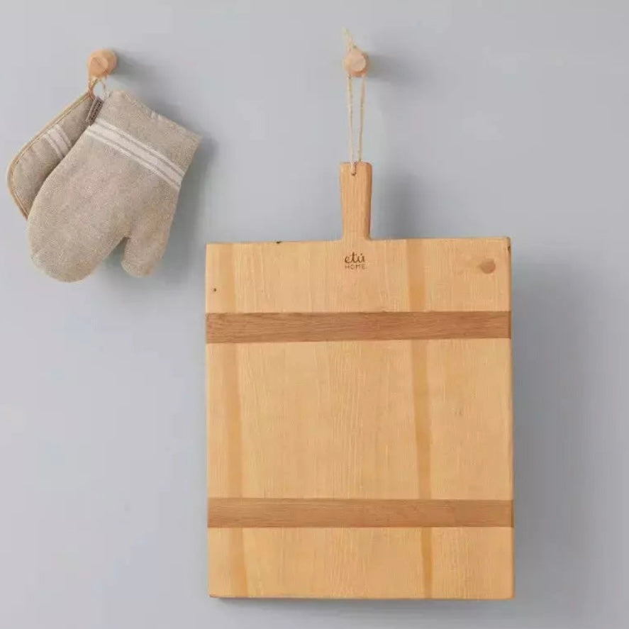 etúHOME Rectangle Pine Medium Charcuterie Board ~ IN-STORE PURCHASE ONLY - Image 1