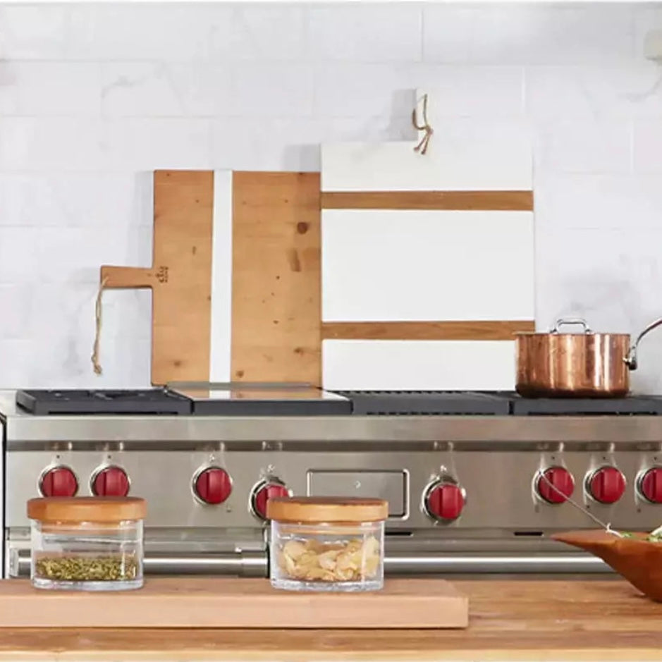 etúHOME White Rectangle Mod Medium Charcuterie Board ~ IN-STORE PURCHASE ONLY