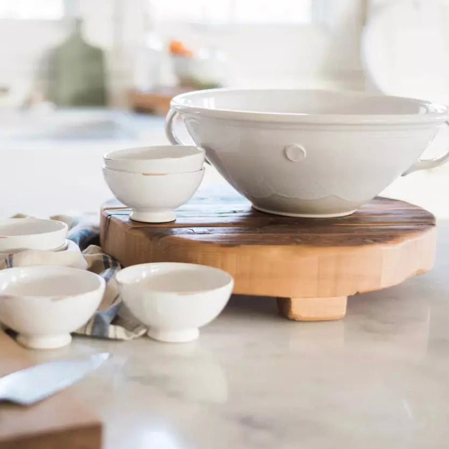 etúHOME Handthrown Pottery Collection Large Serving Bowl ~ IN-STORE PURCHASE ONLY