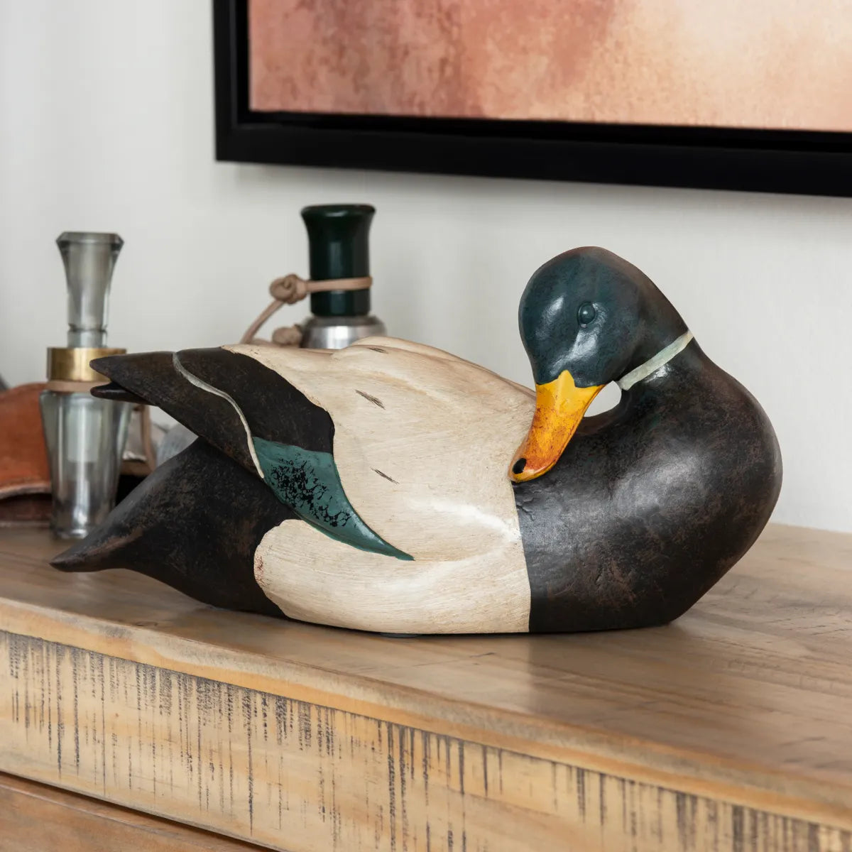 Crestview Collection Mallard Duck Statue - Image 1