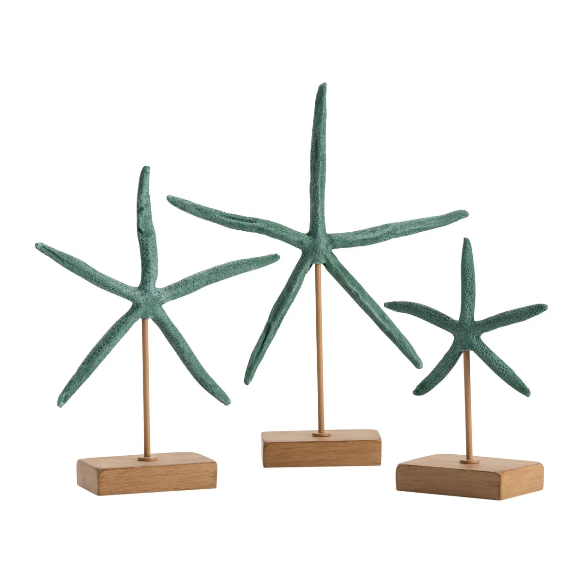Crestview Collection Starfish Statue ~ Set Of 3 - Image 1