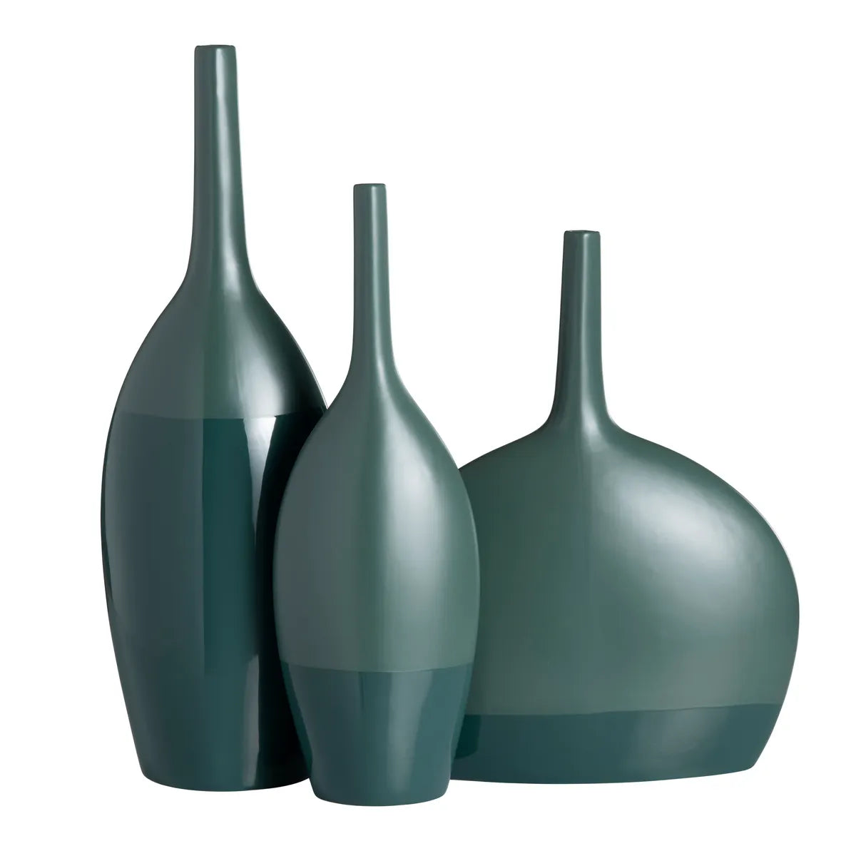 Crestview Collection Emerald Bay Vases ~ Set Of 3 - Image 3