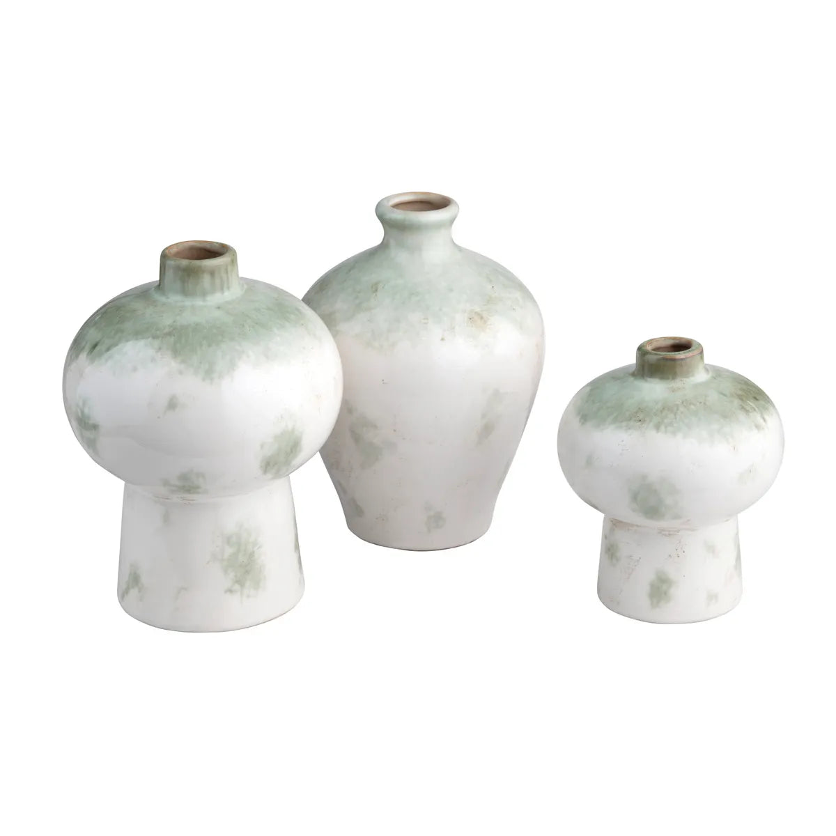 Crestview Collection Ivy Vases & Tray ~ Set Of 3 - Image 3