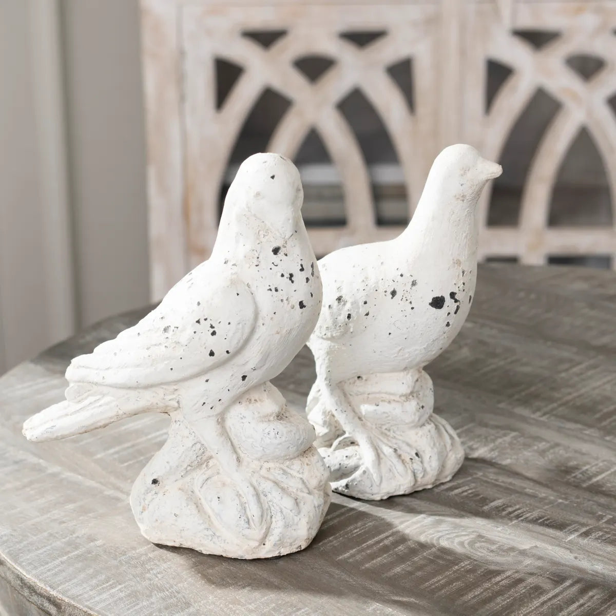 Crestview Collection Dove Statues ~ Set Of 2 - Image 1