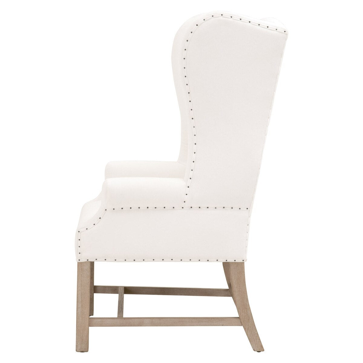Essentials For Living Chateau Arm Dining Chair ~ LiveSmart Peyton-Pearl With Natural Gray Ash Frame - Image 3