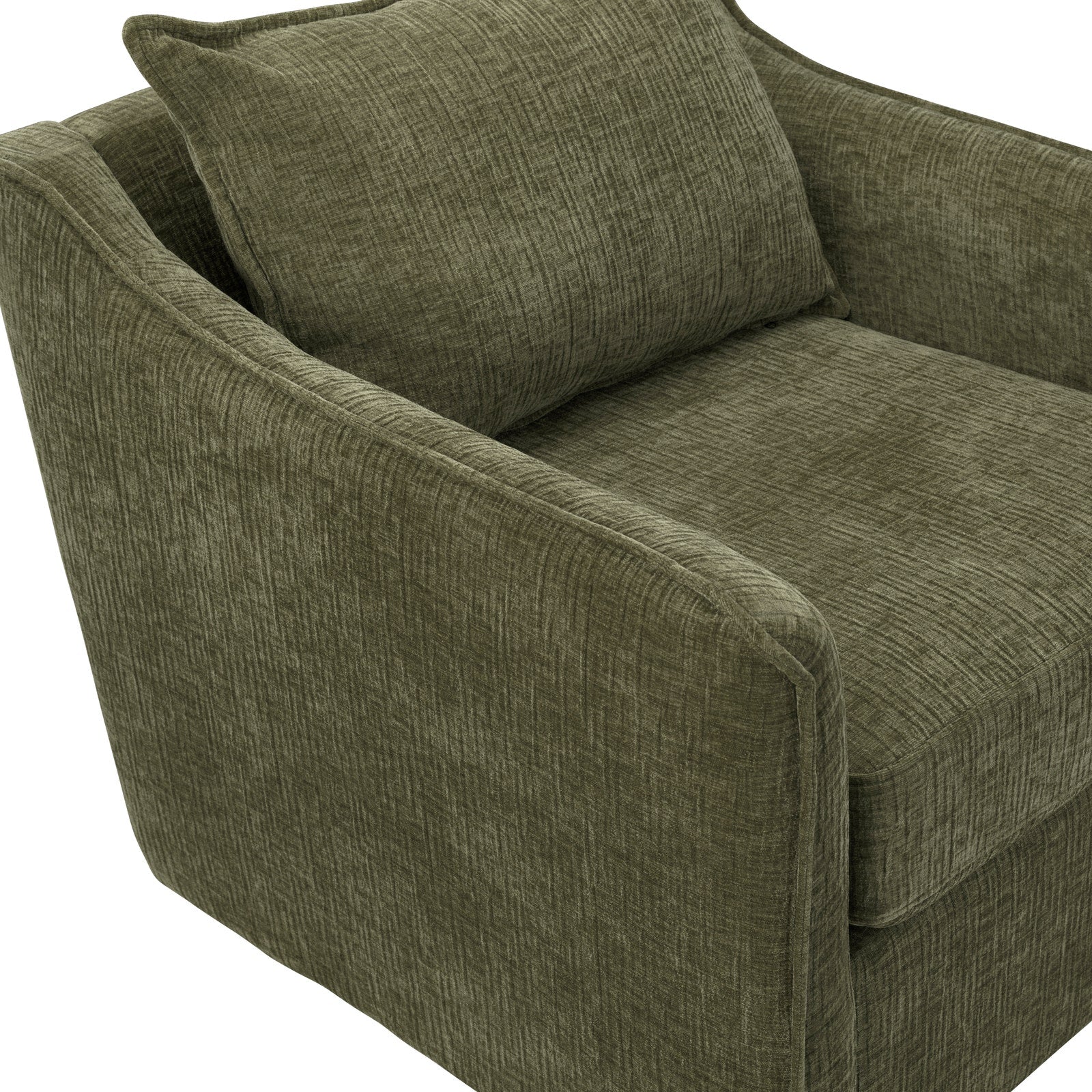 Crestview Collection Miles Moss Green Accent Chair - Image 3