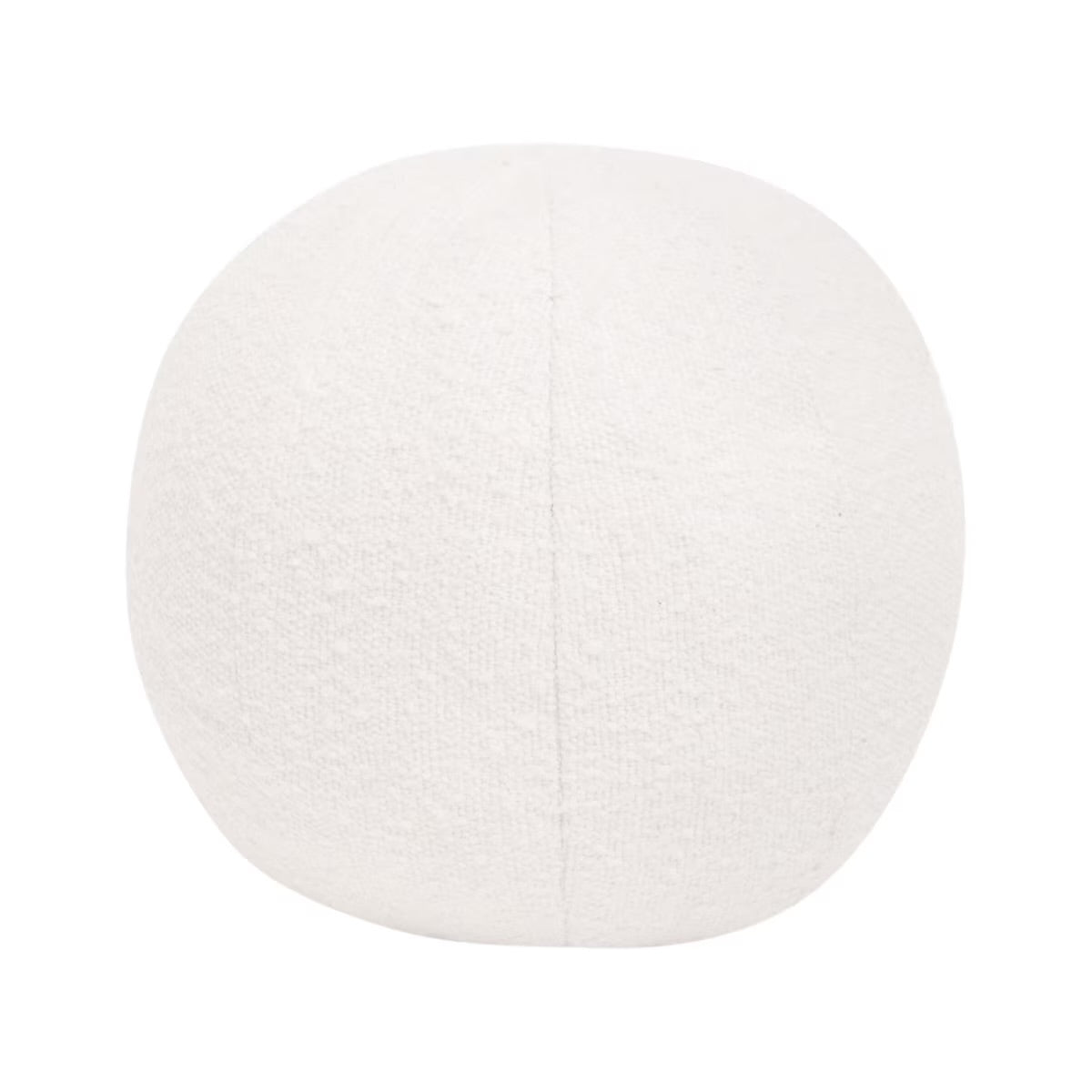 Essentials For Living The 12” Essential Sphere Pillow ~ LiveSmart Boucle Snow - Image 2