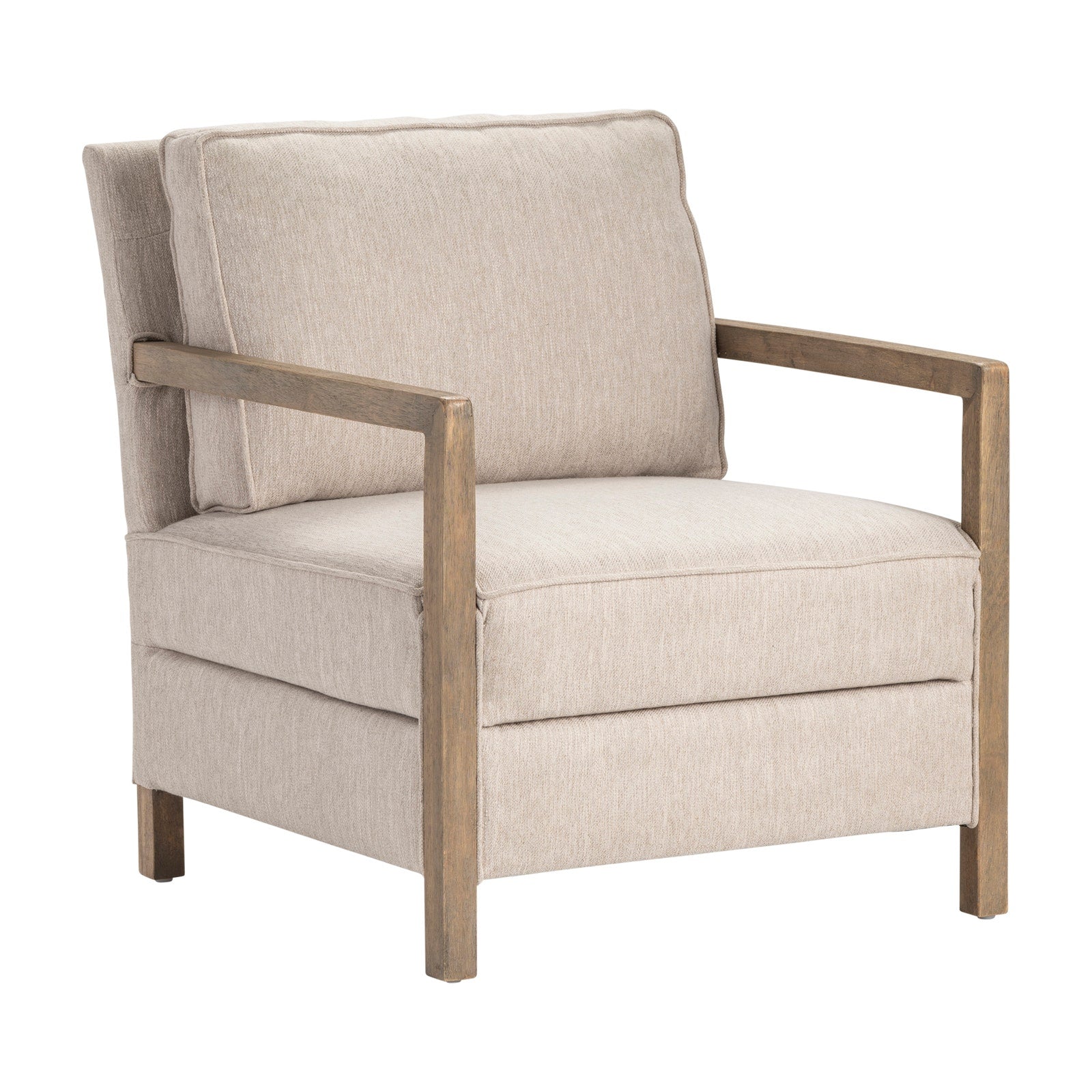 Crestview Collection Maxwell Beige Accent Chair - Image 1