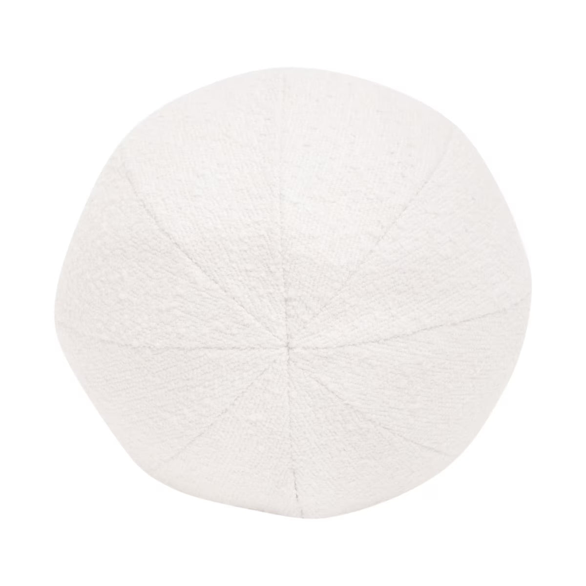 Essentials For Living The 12” Essential Sphere Pillow ~ LiveSmart Boucle Snow - Image 3