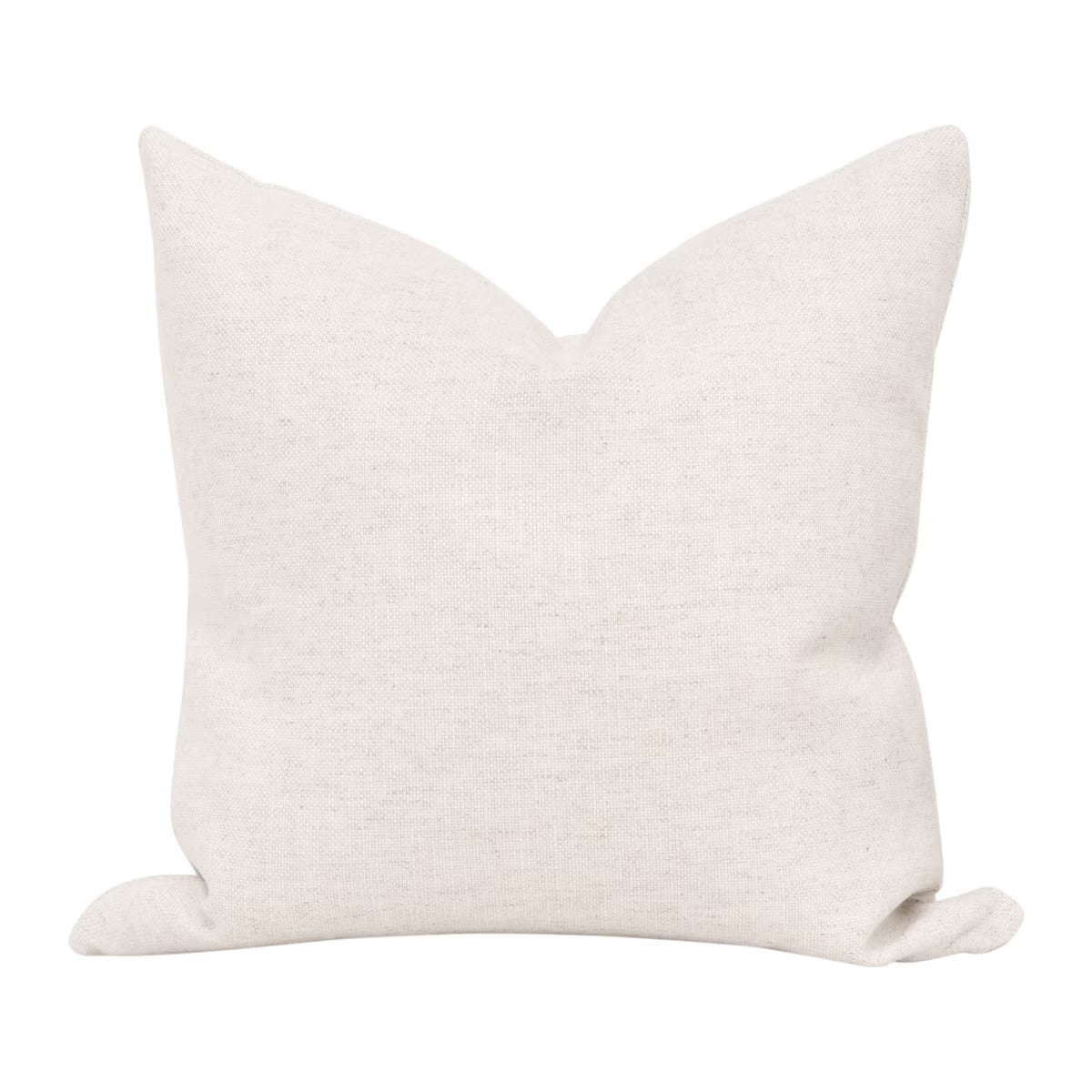 Essentials For Living The Basic 22” Essential Pillow ~ Performance Textured Cream Linen - Image 1