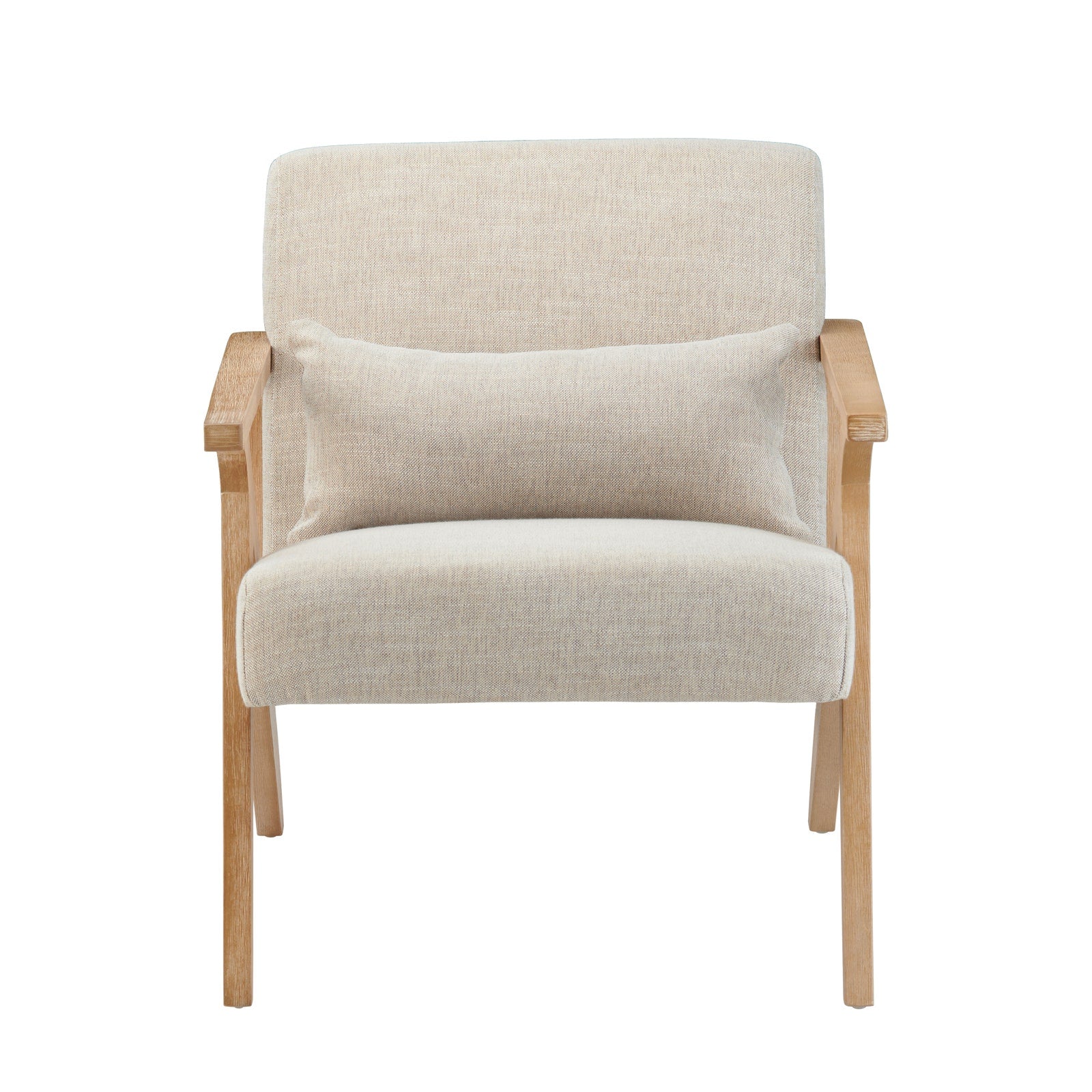 Crestview Collection Vance Off White Accent Chair - Image 2