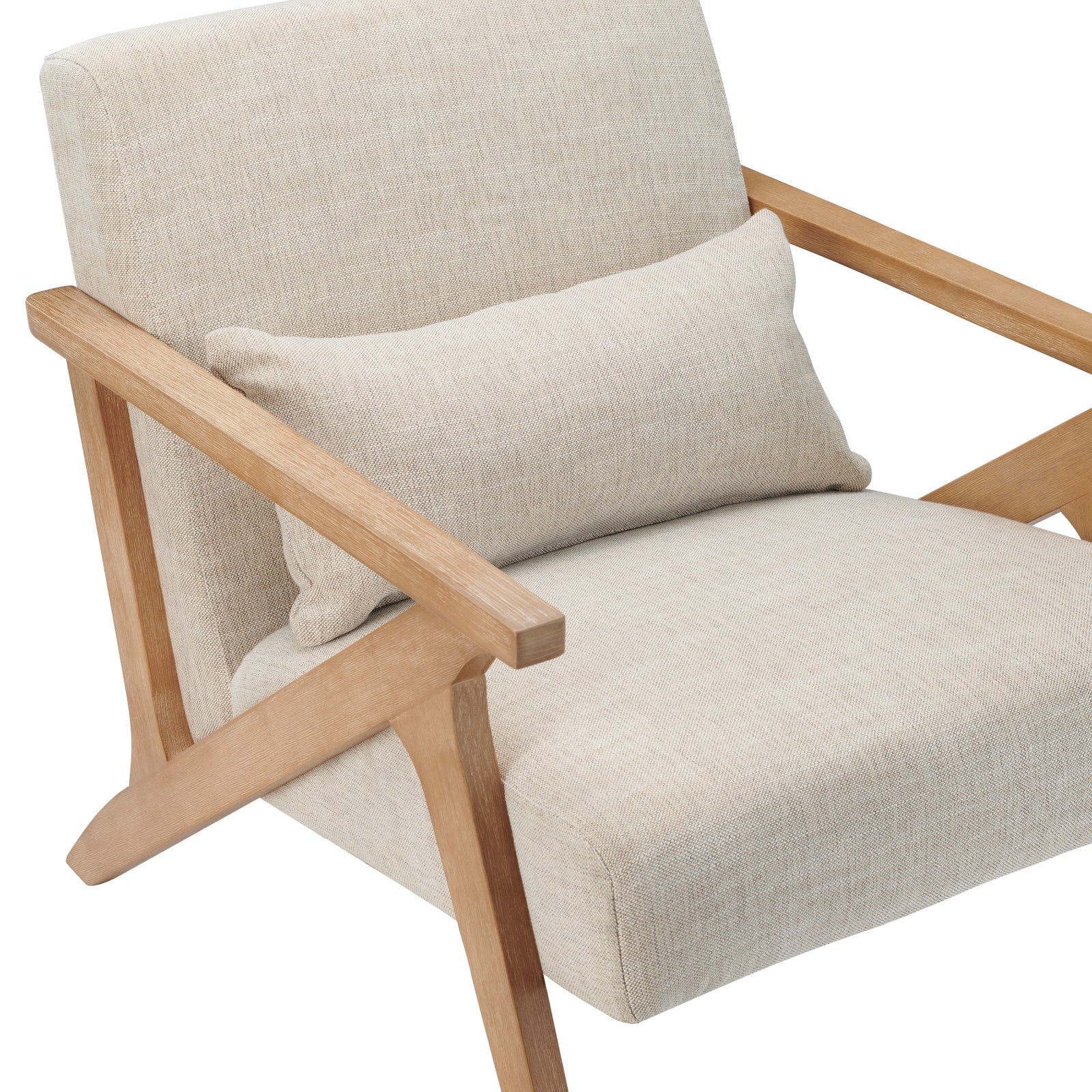 Crestview Collection Vance Off White Accent Chair - Image 3