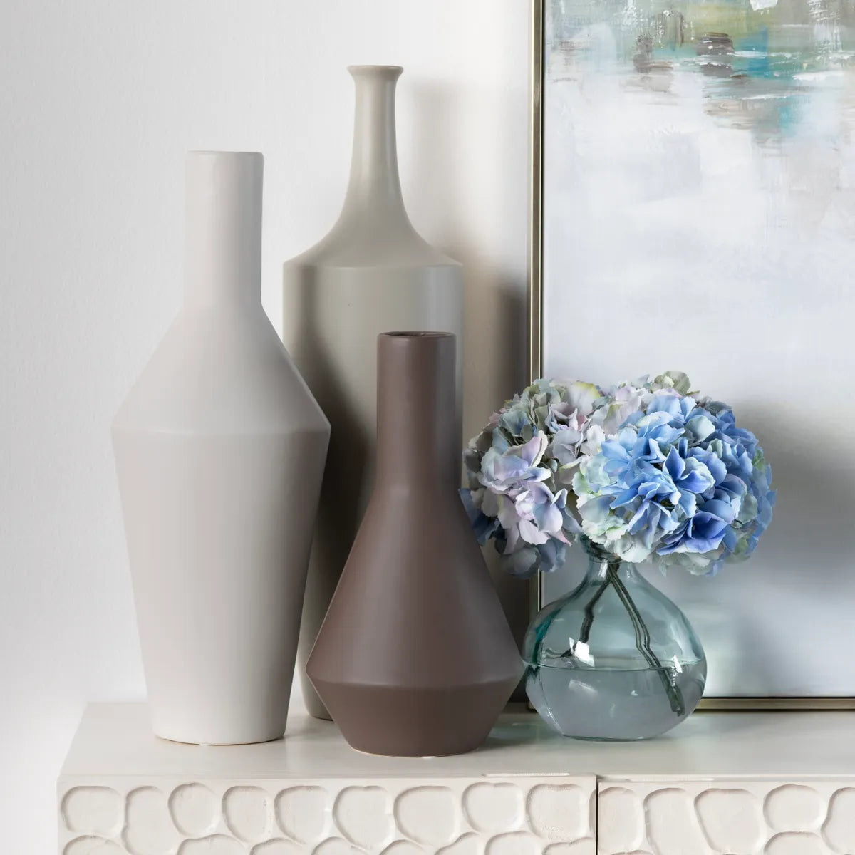 Crestview Collection Zen Japanese Inspired Bottles ~ Set Of 3 - Image 1