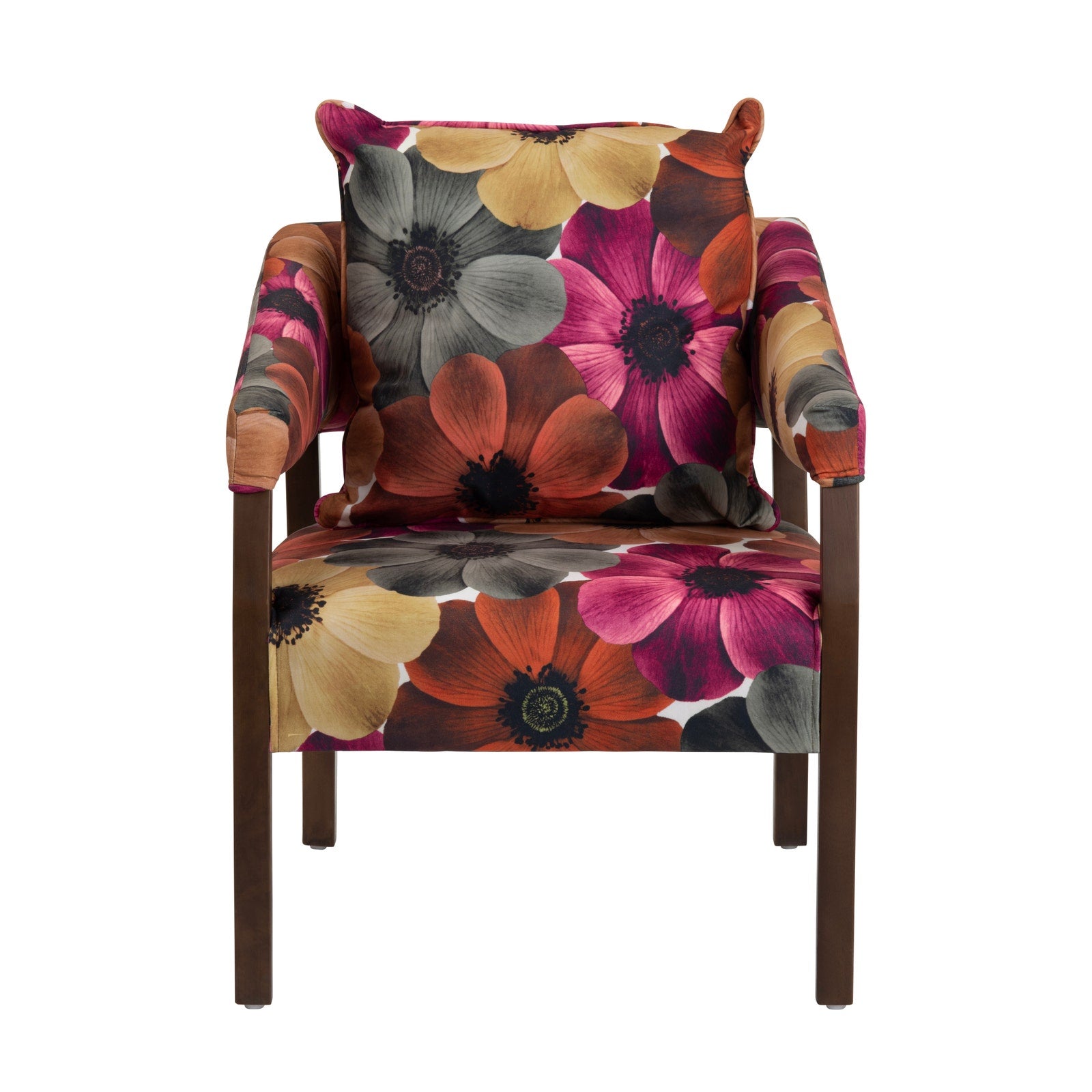 Crestview Collection Flora Bright Floral Accent Chair - Image 2