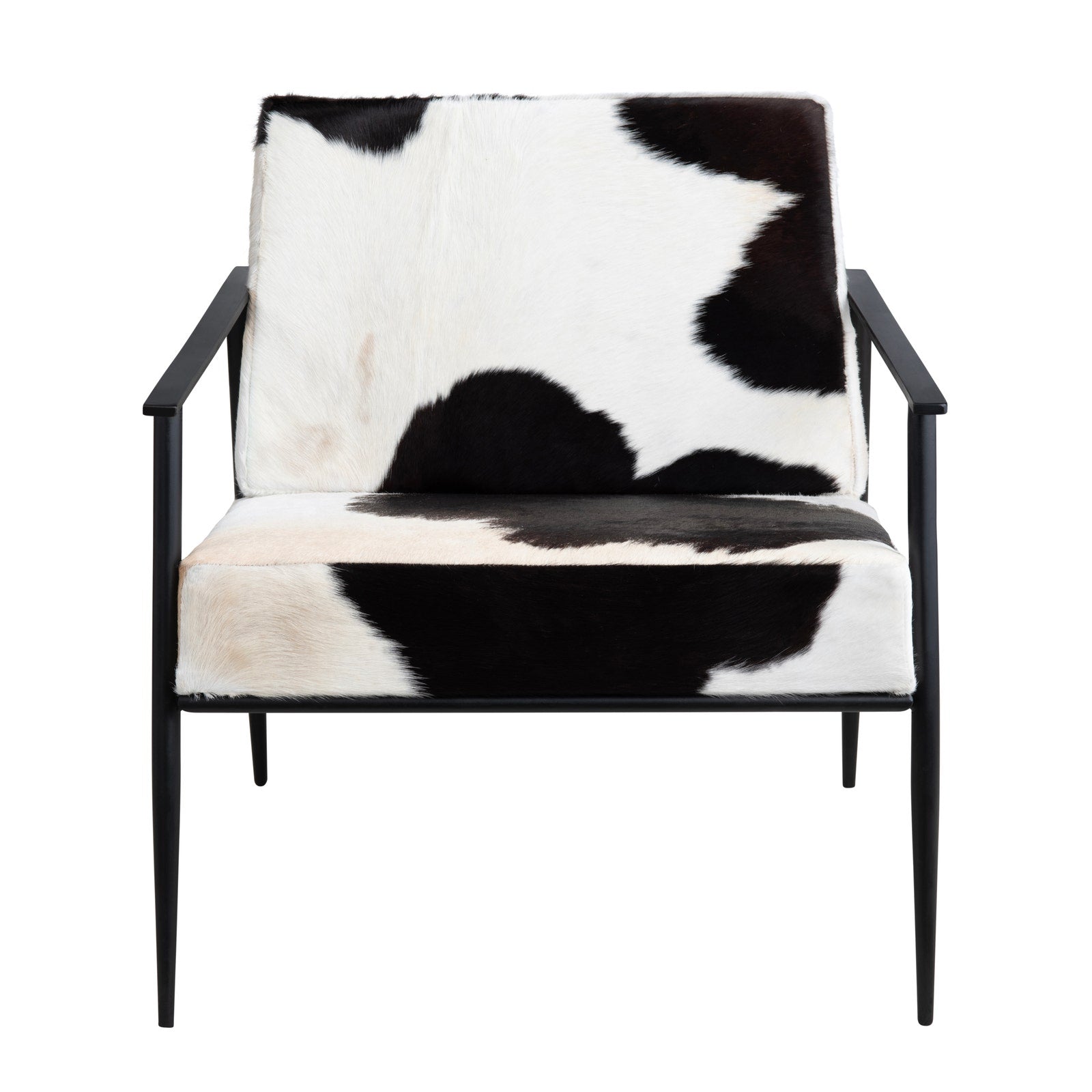 Crestview Collection Ranchero Velvet and Iron Accent Chair - Image 3
