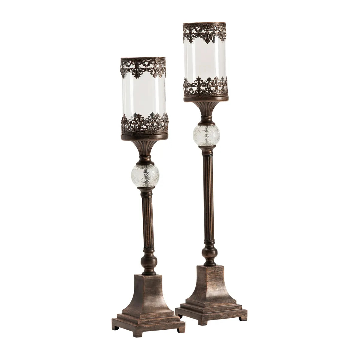 Crestview Collection Ashland Candle Holders ~ Set Of 2 - Image 2