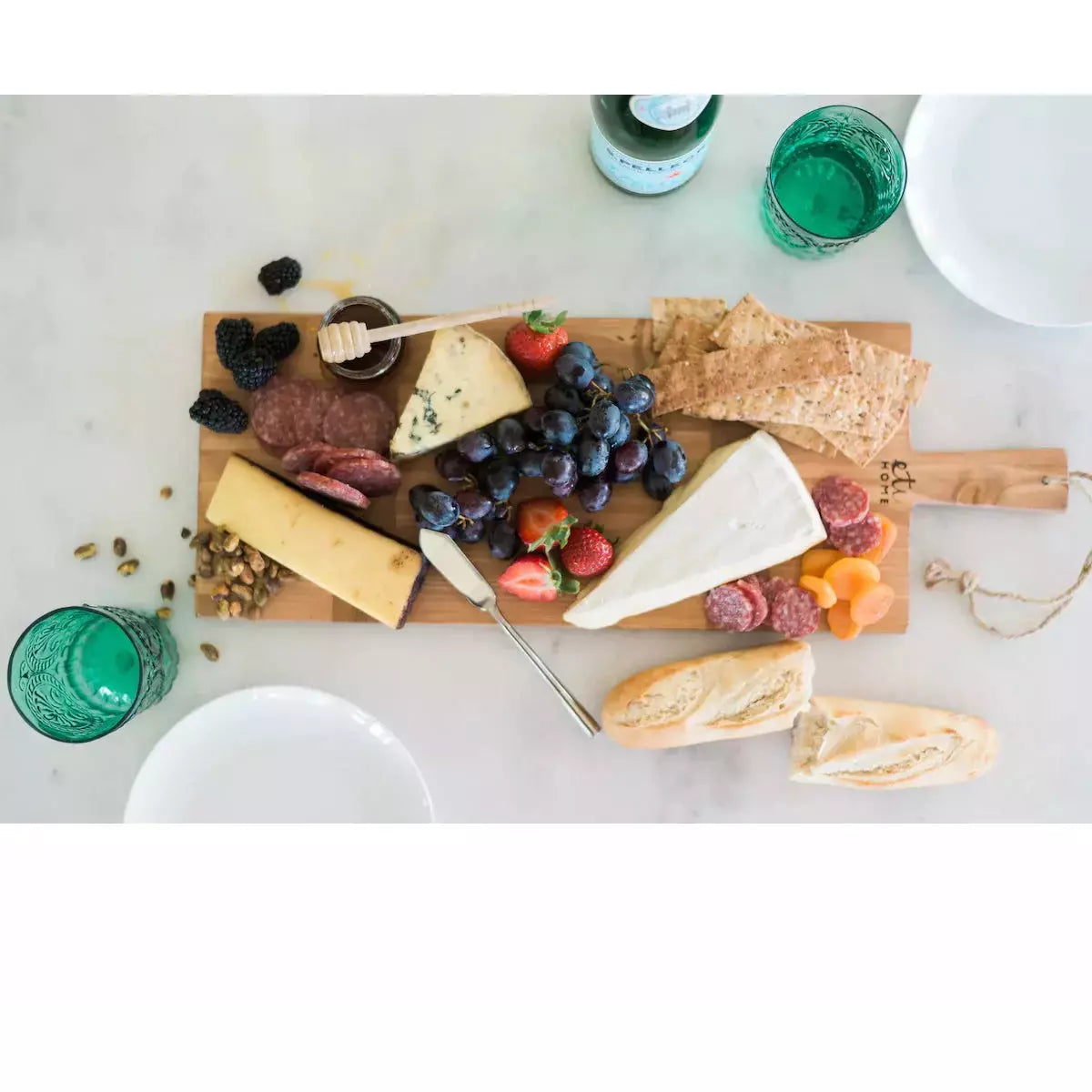 etúHOME Rectangle Pine Small Charcuterie Board ~ IN-STORE PURCHASE ONLY - Image 2