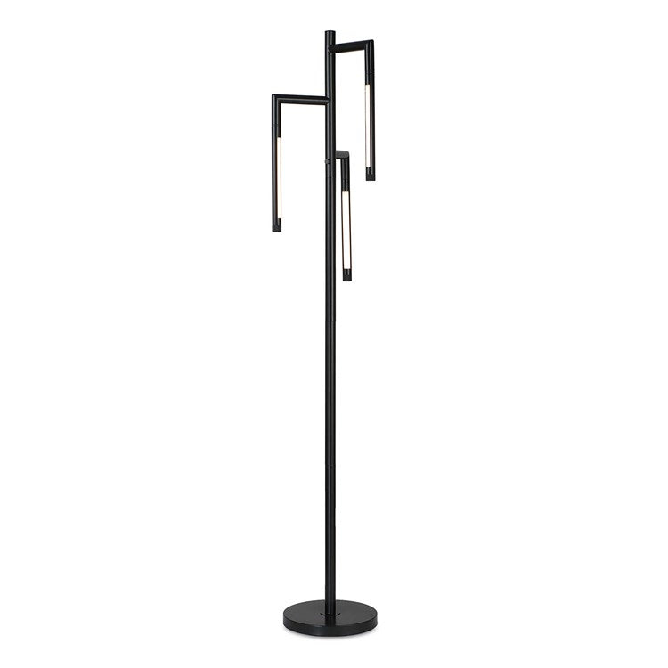 Casa Bella Living Sleek Black LED Floor Lamp - Image 2