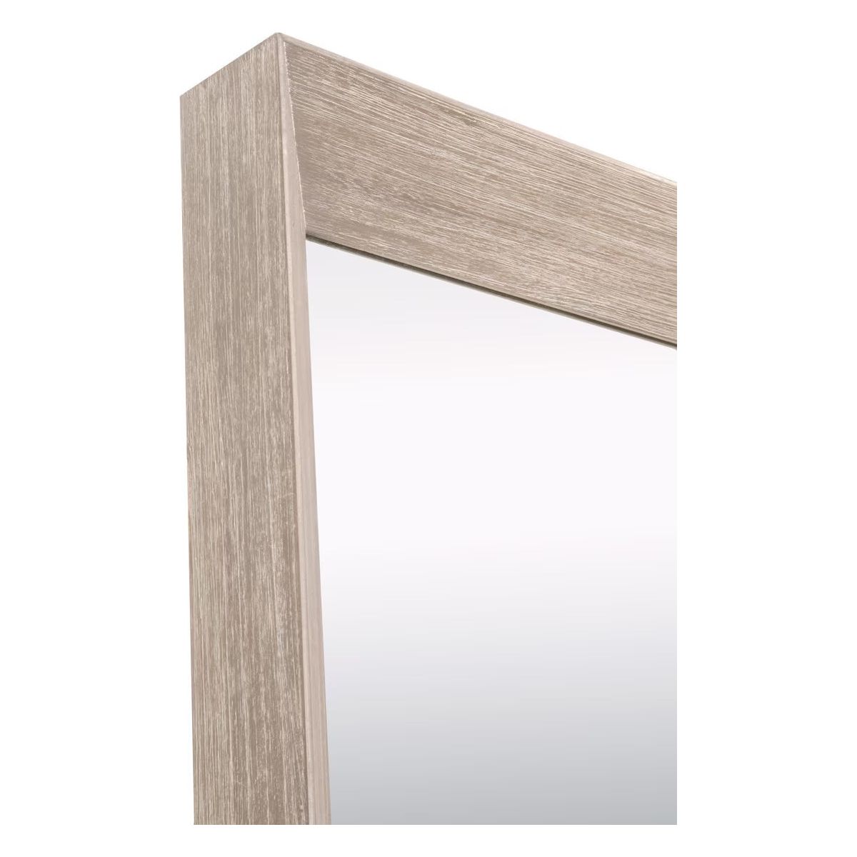 Essentials For Living Bevel Mirror ~ Natural Gray Acacia - Image 2