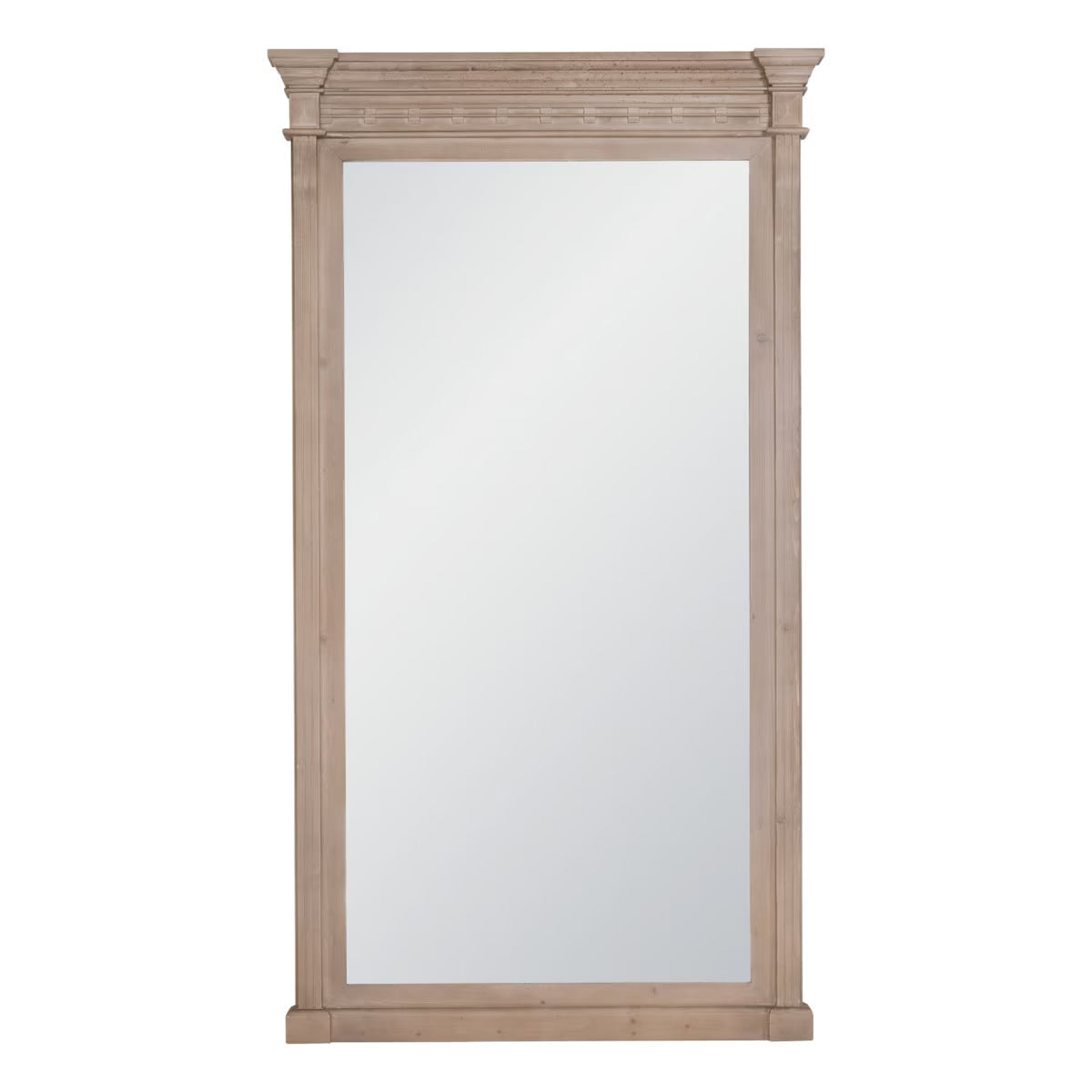 Essentials For Living Estate Mirror ~ Smoke Gray Pine