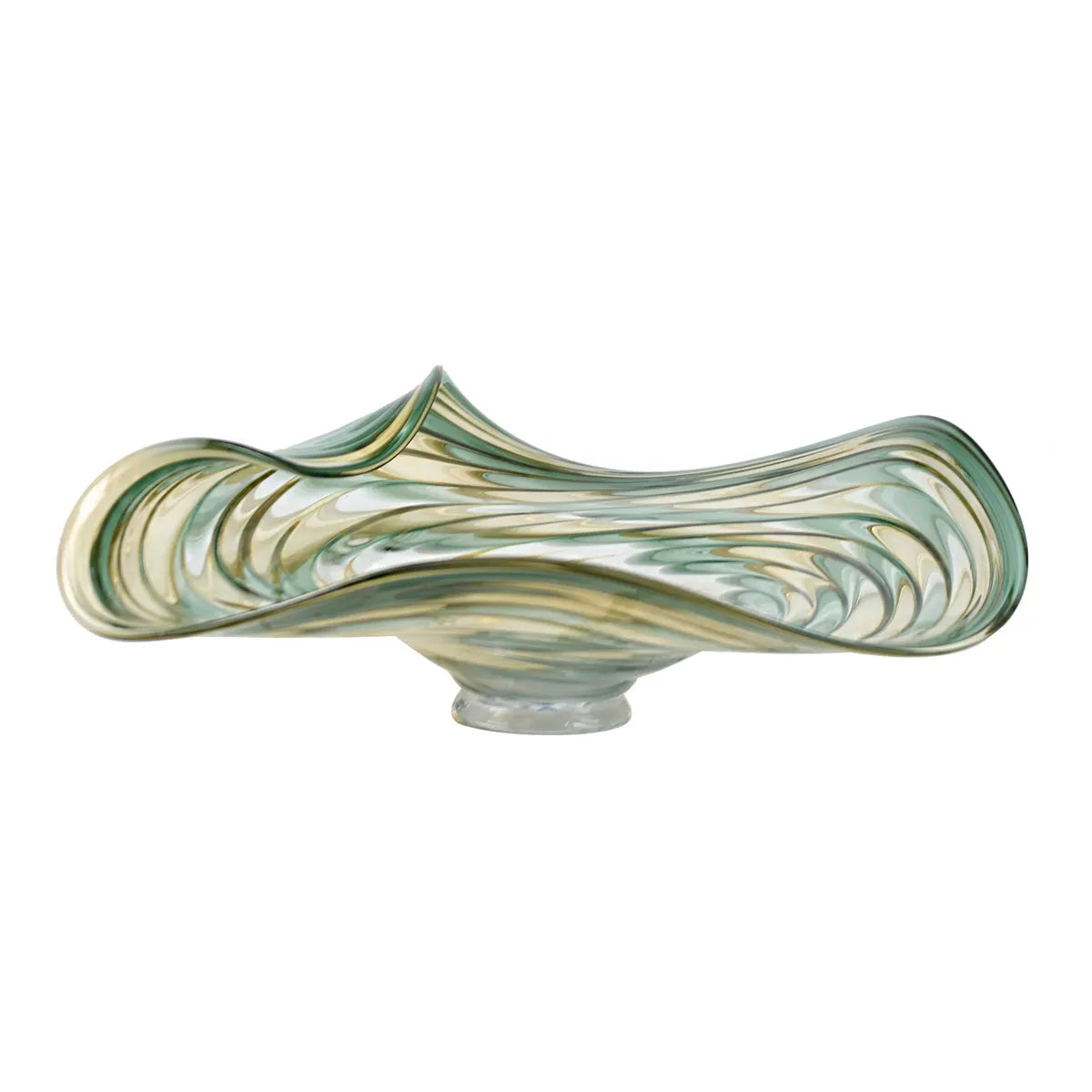 Crestview Collection Large Garrison Glass Plate - Image 1