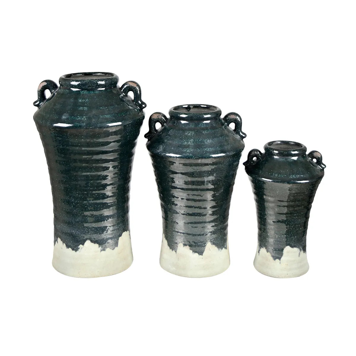 Crestview Collection Zara Terra Cotta Vases ~ Set Of 3 - Image 1