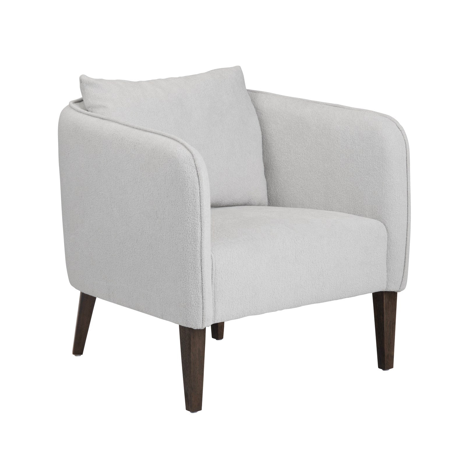 Crestview Collection Raine Light Grey Accent Chair - Image 1