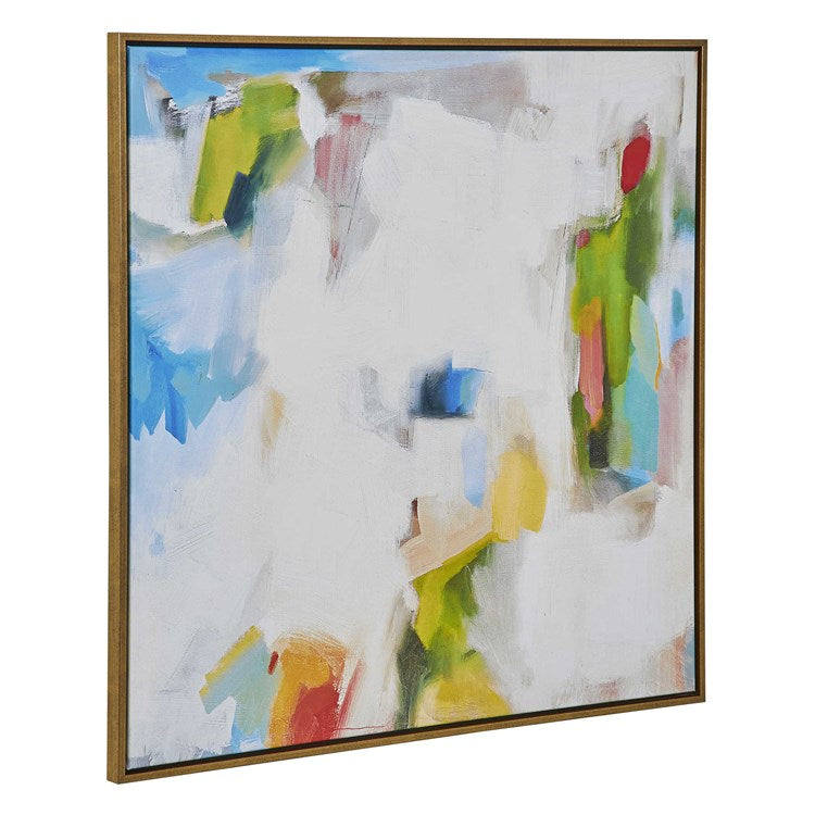Casa Bella Living Room Dream Of Isles Wood Framed Canvas - Image 3