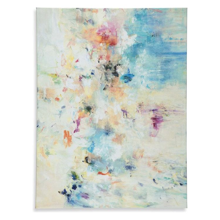 Casa Bella Living Floral Dreams Frameless Canvas - Image 2