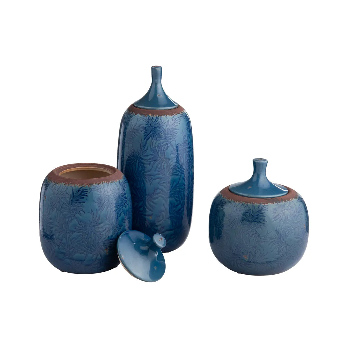 Crestview Collection Cruz Bottles ~ Set Of 3 - Image 2